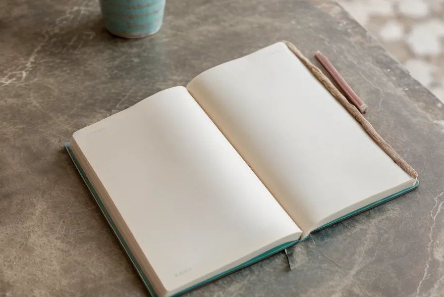 Main écrivant avec soin dans un carnet en papier, pour l'organisation personnelle face à l'hypersensibilité
